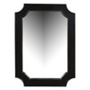 World Interiors - Trento 31" Mirror in Distressed Black