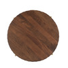 World Interiors - Vallarta 24" Side Table in Mango Wood and Iron with Two Toned Finish