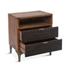 World Interiors - Vallarta Night Chest in Mango Wood with Two Tone Finish