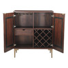 World Interiors - Vallarta 39" Bar Cabinet in Two Tone
