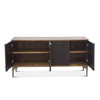 World Interiors - Vallarta 66" Sideboard in Mango Wood with Two Tone Finish