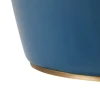 Villa & House - Aksel Lamp with 17" Papyrus Shade - Cruise Teal