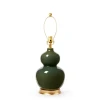 Villa & House - Jade Lamp Without Shade - Olive Green