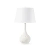 Villa & House - Lotus Lamp with 16" White Linen Shade - Cloud Nine