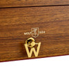 WOLF Ballet Musical Jewelry Box - Nutcracker Walnut Wood