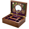 WOLF - Ballet Musical Jewellery Box - Cinderella Walnut Wood