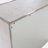 Global Views Argento Chest of Drawers - Silvered Raffia & Pewter