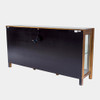 Global Views Apothecary Console Cabinet - Brass & Antiqued Mirror
