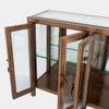 Global Views Apothecary Console Cabinet - Brass & Antiqued Mirror