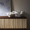 Global Views Emory Media Cabinet - Wire-Brushed Eucalyptus & Resin