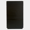 Global Views Pleated Cabinet - Tall - Black Onyx