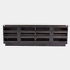 Global Views Pleated Media Cabinet - Black Onyx