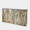 Global Views George Decorator Cabinet - Antique Nickel & Black Granite