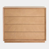 Global Views Burst Dresser - Nutmeg Mahogany