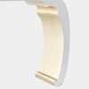 Global Views Mei Slice Console Table - Ivory Gloss & Rose Silver Leaf