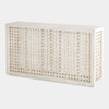 Global Views Driftwood Lattice Console Table - Mango Wood