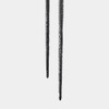 Global Views Forrester Console Table - Blackened Iron & Flamed Black Marble