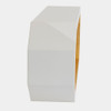 Global Views Brianna Facet Console Table - Gold Leaf
