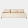 Global Views Laguna Sofa - Natural Woven Ivory