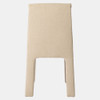 Global Views Tamu Dining Chair - Beige Upholstered