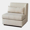 Global Views Alder Sectional Right Arm Chair - Muslin