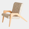 Global Views Archangle Chair - Oak