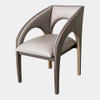Global Views Arches Occasional Chair - Muslin