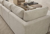 Essentials For Living - Daley Modular Armless Chair in LiveSmart Halifax Ivory, Espresso