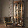 Global Views Apothecary Vitrine - Brass & Antiqued Mirror