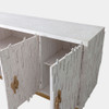 Global Views Brutalist Buffet - Stained Oak