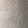 Global Views Calcasieu Stone Stool - Shiny Gray & White