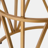 Global Views Circus Stool - Ivory Leather