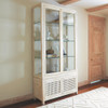 Global Views Driftwood Vitrine - Whitewashed Mango Wood