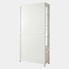 Global Views Driftwood Vitrine - Whitewashed Mango Wood