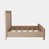 Global Views Paxton King Bed - Bleached Oak