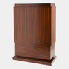 Global Views Wide Skyscraper Pedestal - Zebra Wood