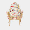 Global Views Wiggle Chair - Cut Velvet