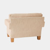 Global Views Zosia Square Arm Chair - Natural
