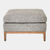 Global Views Laguna Ottoman - Gray