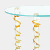 Global Views Kidney Glass Vanity & Desk