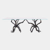 Global Views Monterey Rectangle Dining Table - Natural Iron