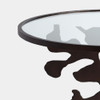 Global Views Ink Blot Dining Table - Bronze