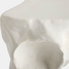 Global Views Coral Side Table - White Glazed Ceramic