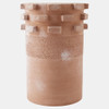 Global Views Gear Side Table - Natural Terracotta
