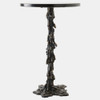 Global Views Melting Side Table - Black