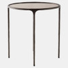 Global Views Hunter Side Table - Bronze