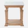 Global Views Josephine Side Table - Bleached Oak