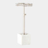 Global Views Margot Side Table - Nickel