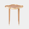 Global Views Quatrefoil Side Table