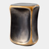 Global Views Formation Accent Table - Black & Gold
